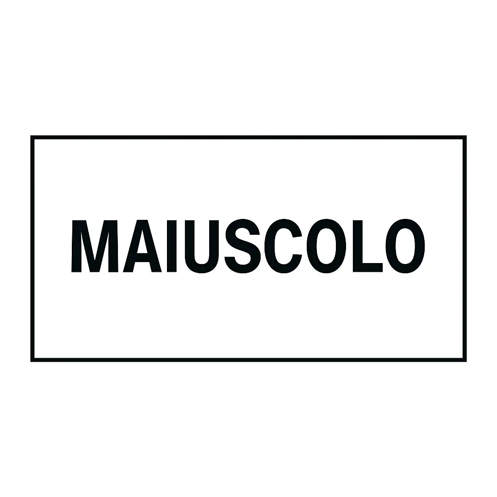 Maiuscolo